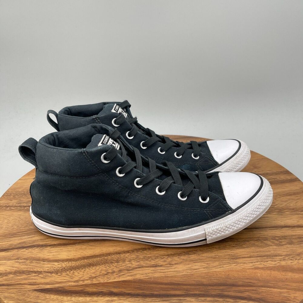 Converse Chuck Taylor All Star Street Mid Shoes Mens Size 10 Black Casual Skate